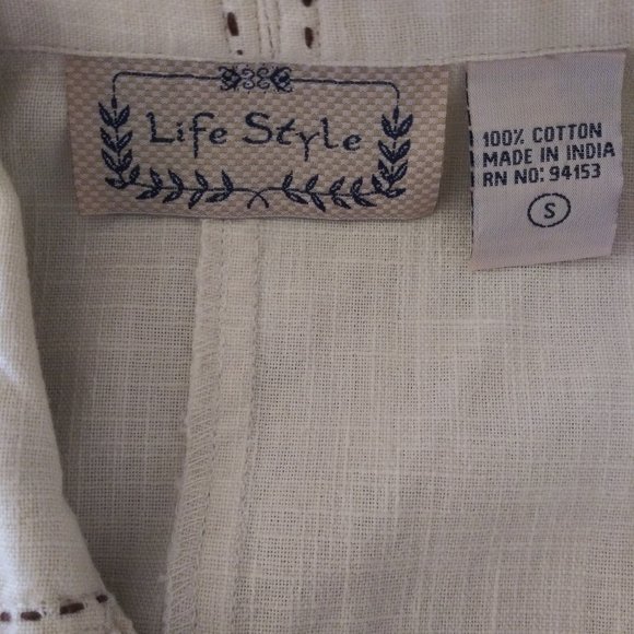 Lifestyle Vintage Lightweight Blazer Women's Small - Picture 6 of 6